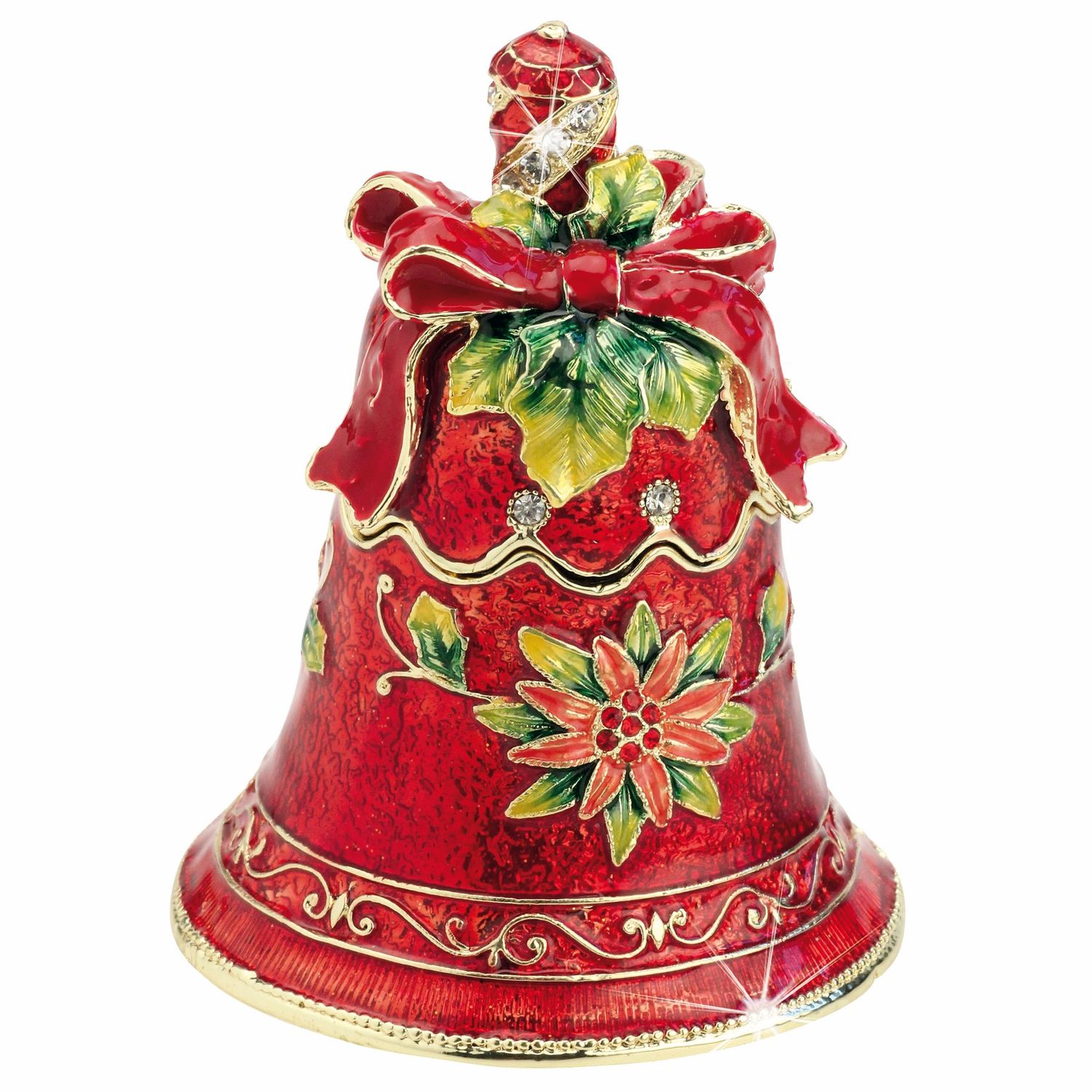 Red Christmas Bell - Craycombe Trinkets
