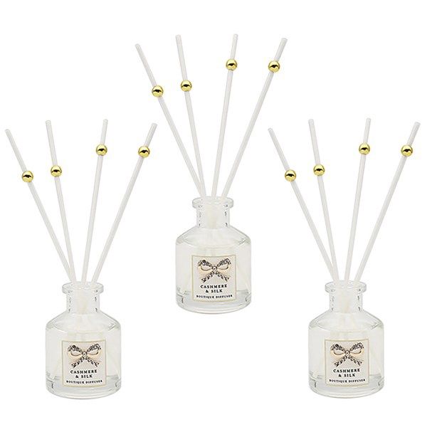 Madelaine By Hearts Designs Diffuser Cashmere &amp; Silk (Set of 3)