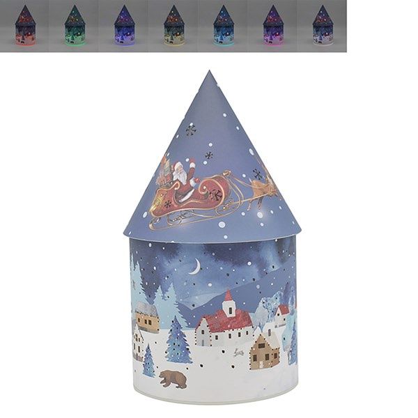 LED House Light Xmas Eve Santa Large