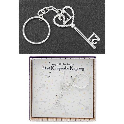 Keepsakes Keyring 21st