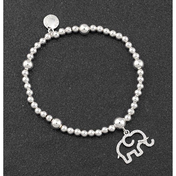 Little Ellie Silver Plated Sparkle Bracelet