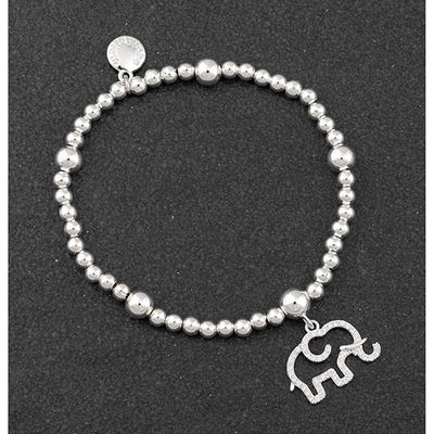 Little Ellie Silver Plated Sparkle Bracelet