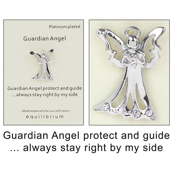 Equilibrium Guardian Angel Pin By Side Brooch