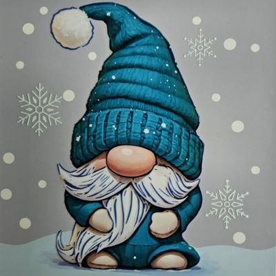 Christmas – Mr Christmas Gonk Coaster