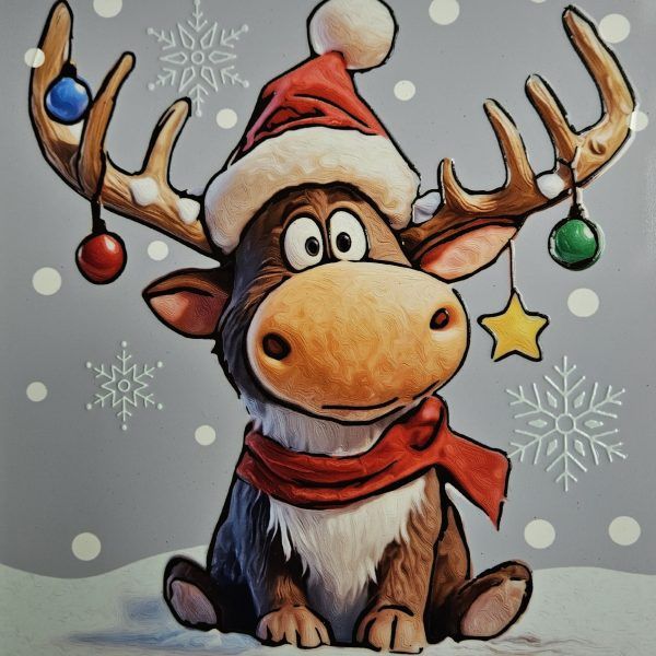 Christmas – Reindeer Coaster