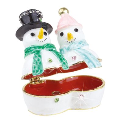 Craycombe Trinkets Mr &amp; Mrs Snowman
