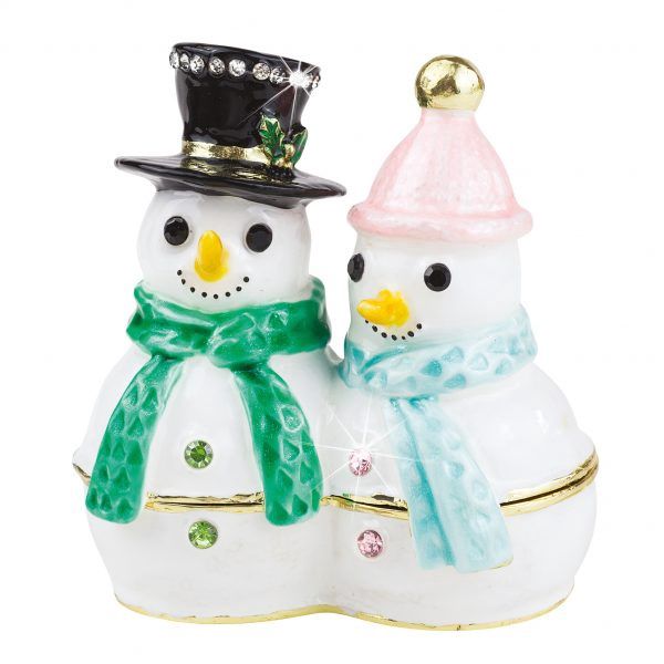 Craycombe Trinkets Mr &amp; Mrs Snowman
