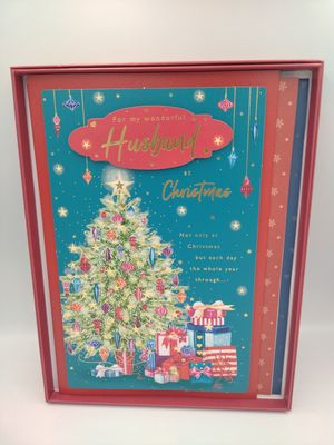 For my Wonderful Husband - Boxed Christmas Card