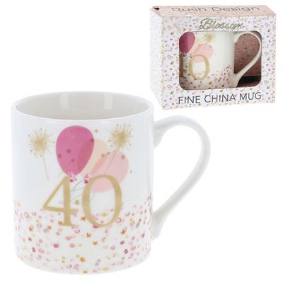 Rush Blossom Age Mug 40th