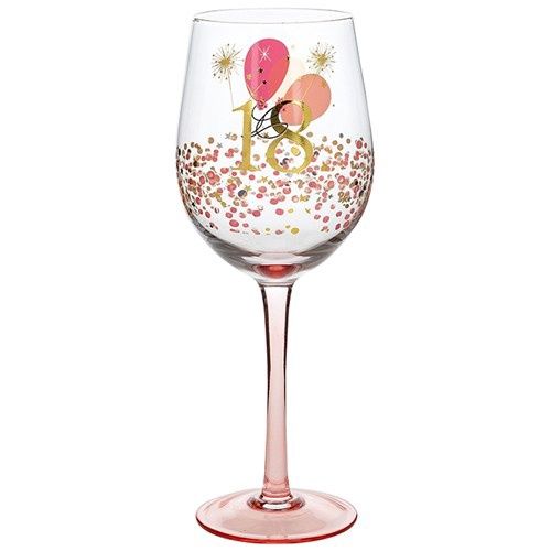 Rush Blossom Wine Glass 18th