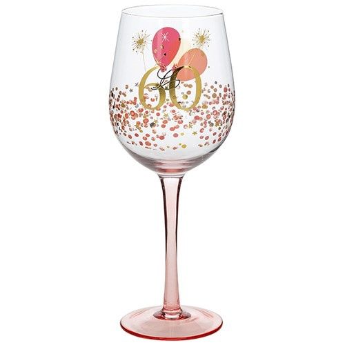 Rush Blossom Wine Glass 60th