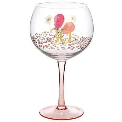 Rush Blossom Gin Glass 30th