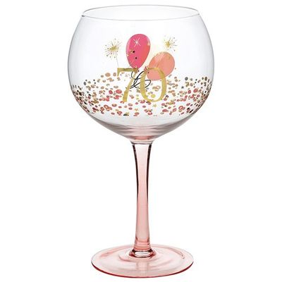 Rush Blossom Gin Glass 70th