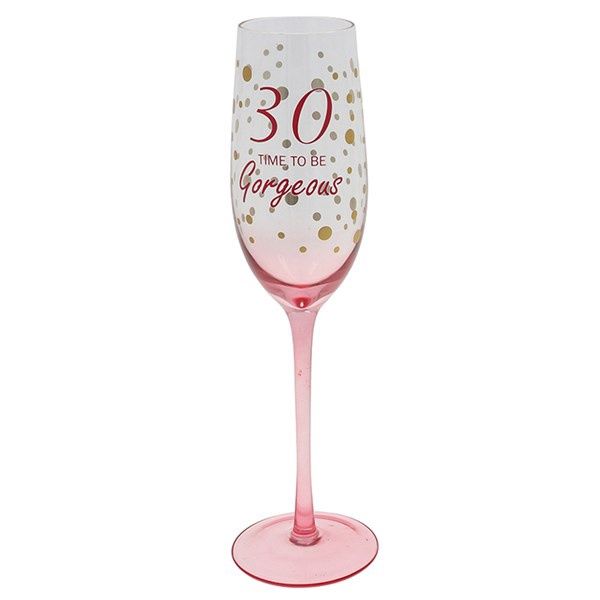 Birthday Sparkle Flute Age 30