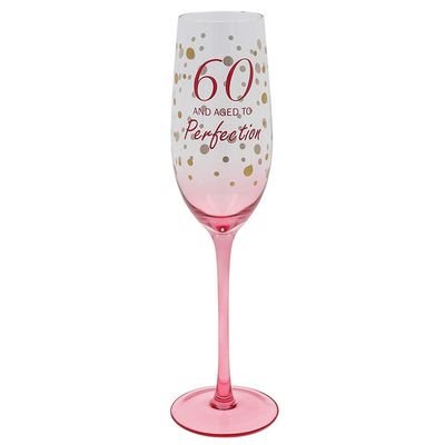 Birthday Sparkle Flute Age 60