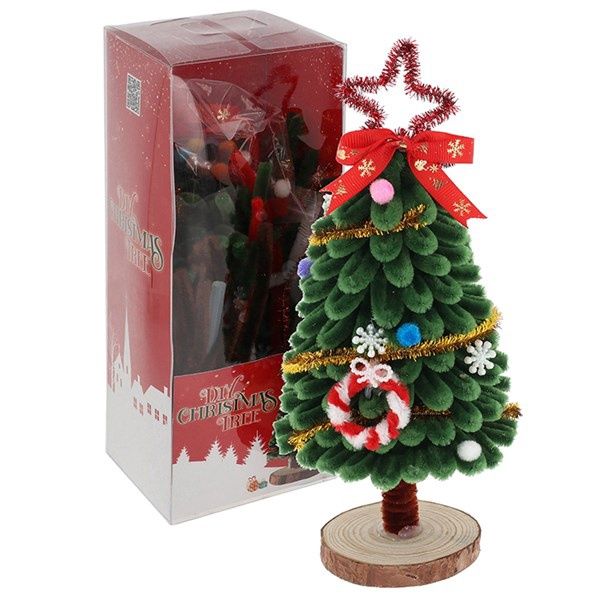 Christmas Craft DIY Tree, Colour: Dark Green