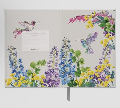 Hummingbird Address and Birthday Book