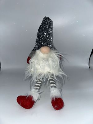 Sequin LED Gonk Dangly Legs Small Grey