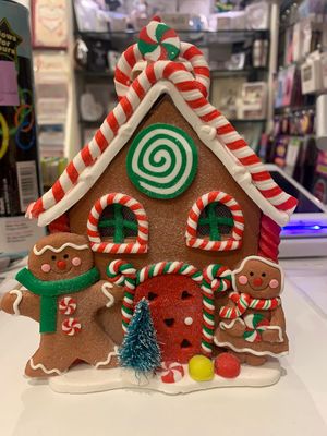 Xmas Cookie LED Gingerbread House