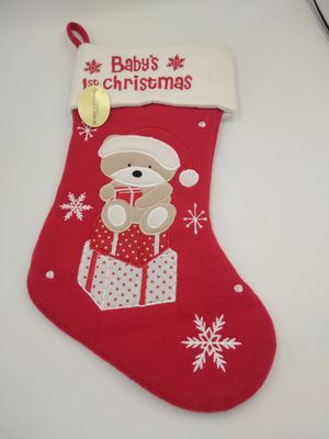 Baby&#39;s 1st Christmas Stocking