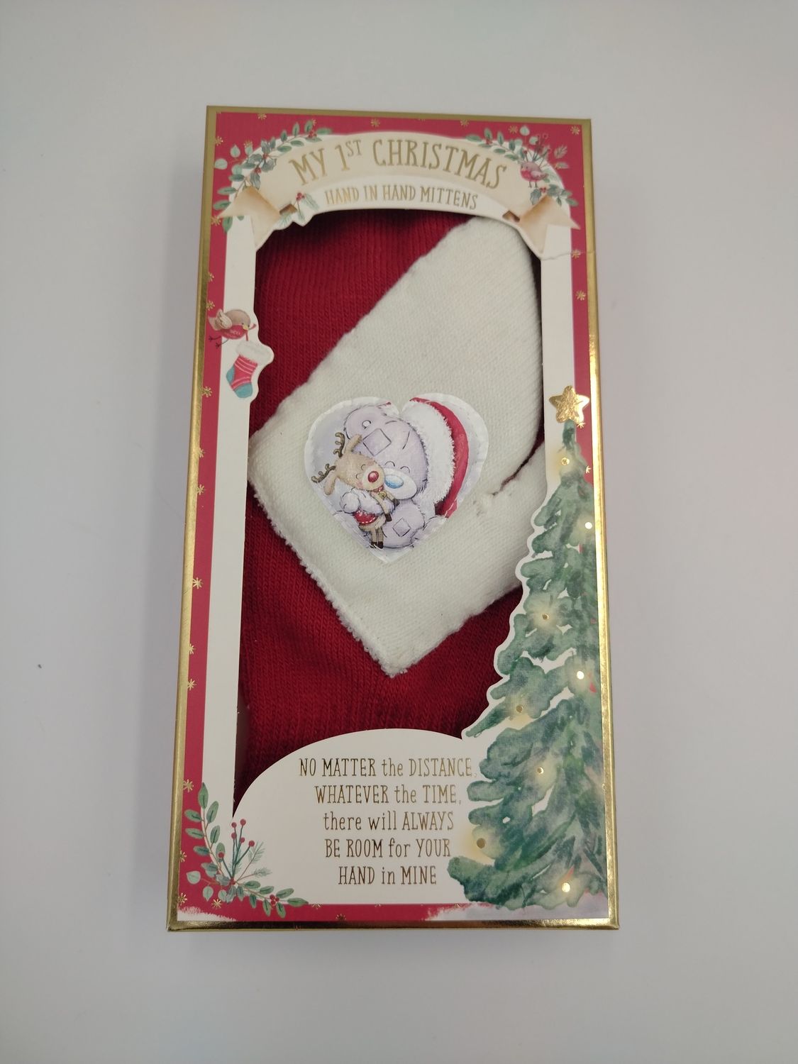 My 1st Christmas Hand in Hand Mittens