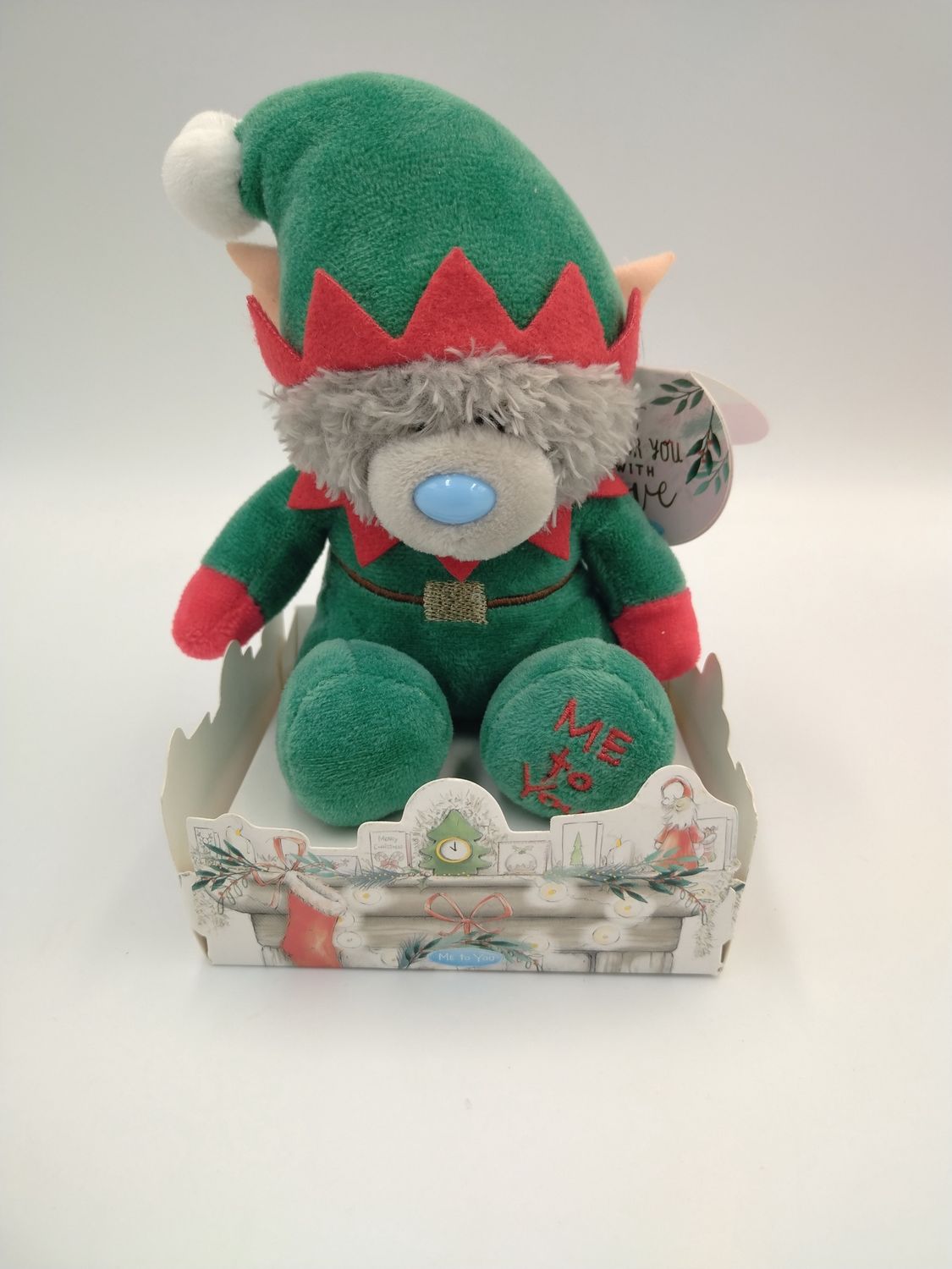 Tatty Ted Christmas Elf Plush