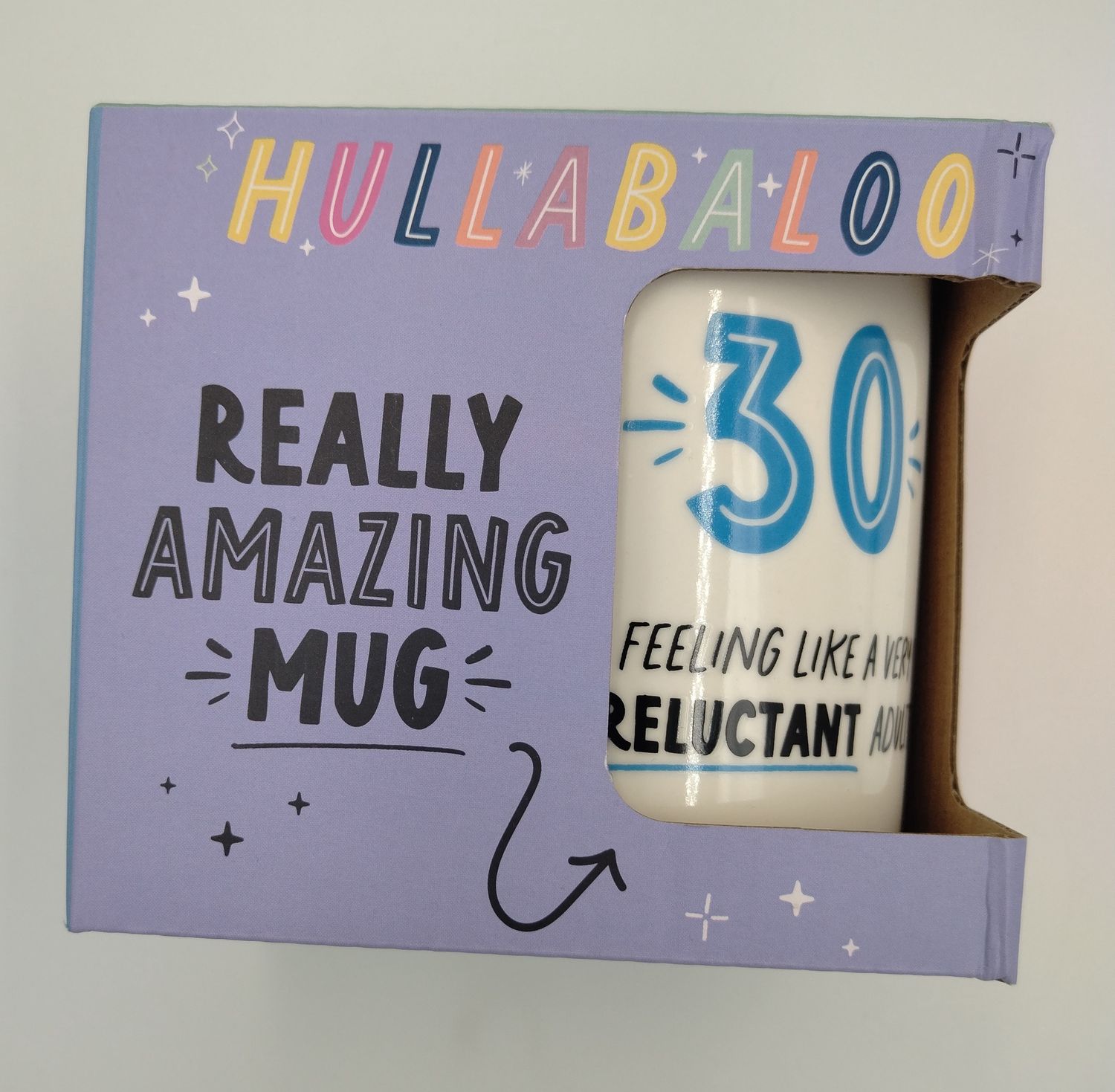 Hullabaloo 30th Birthday Mug (Blue)