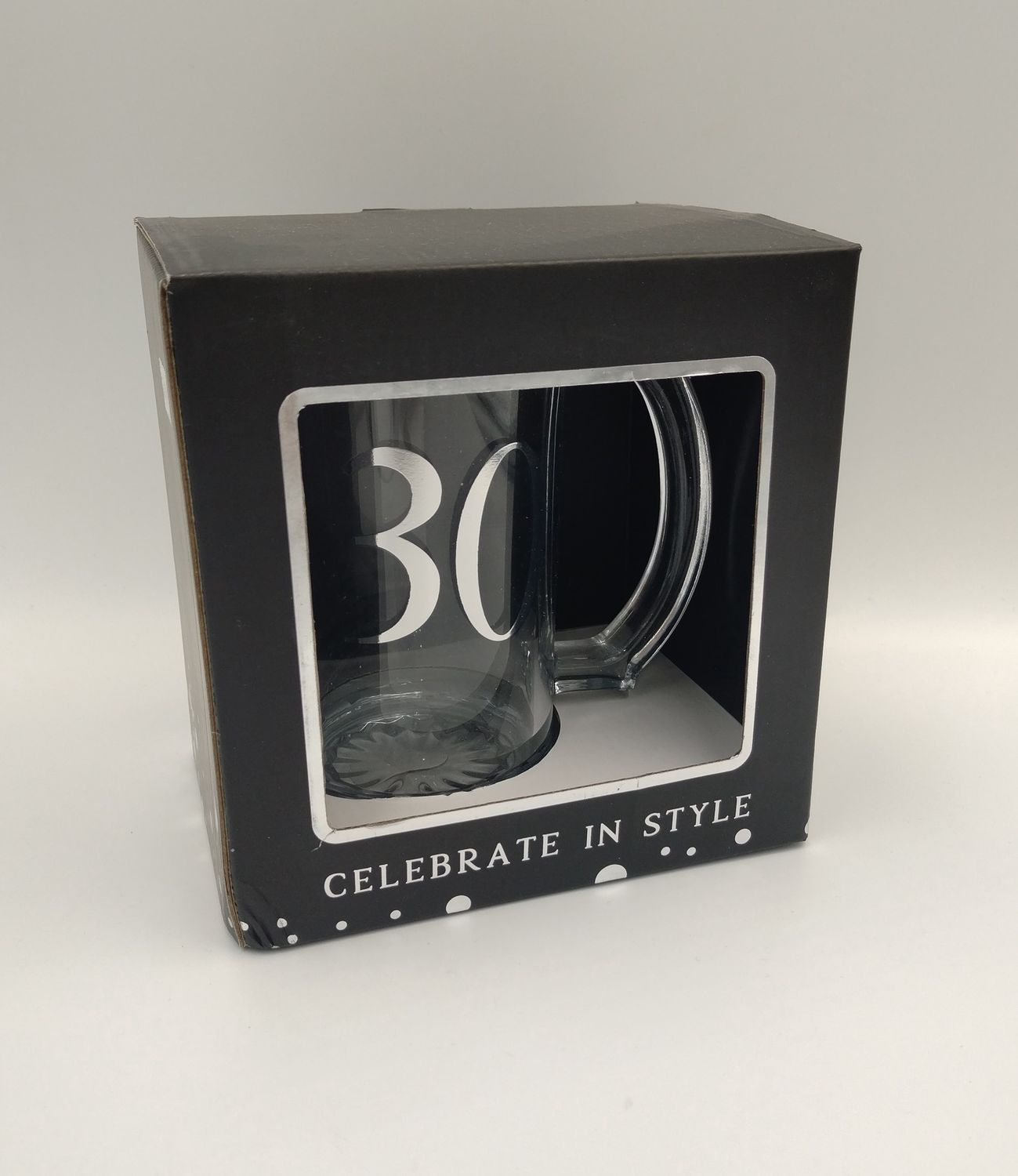 30th Birthday Glass Tanker