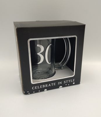 30th Birthday Glass Tanker