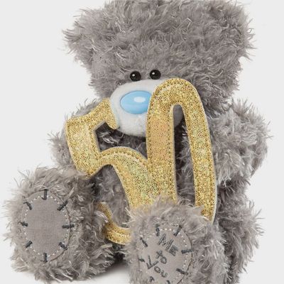 Tatty Ted 50th Birthday Plush