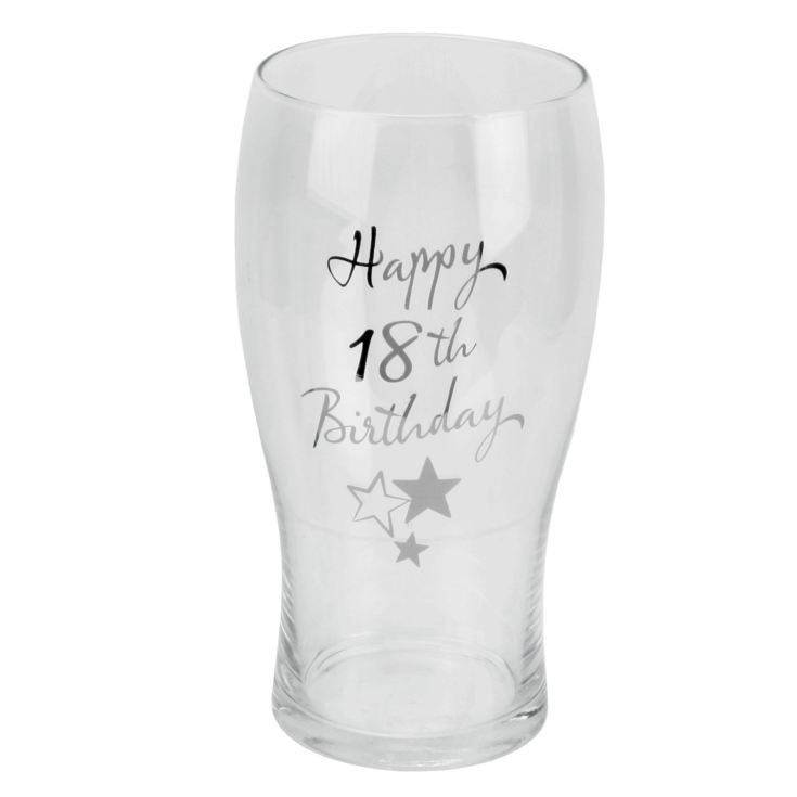 18th Birthday Pint Glass