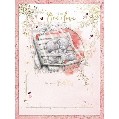 One I Love Birthday Bears Sat on Bench