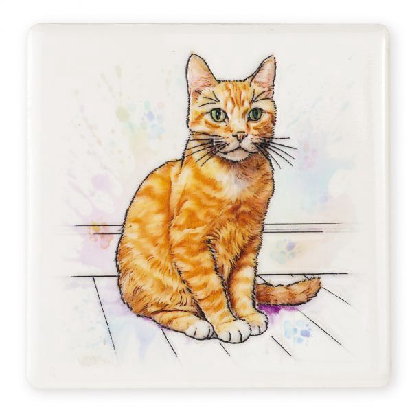Ginger Cat Coaster