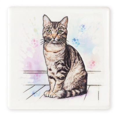 Tabby Cat Coaster