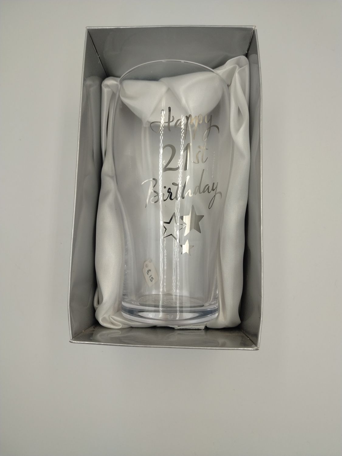 21st Birthday Pint Glass