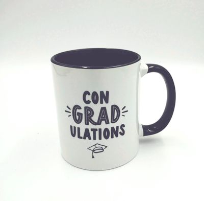 Graduation Mug &quot;Con Grad ulations&quot;