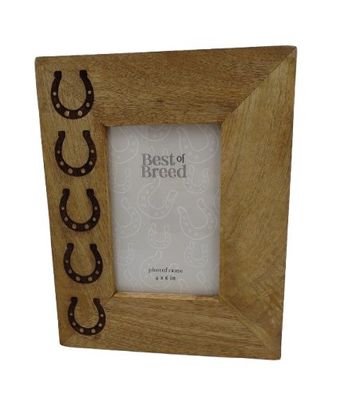 Horseshoe Wooden Photo Frame