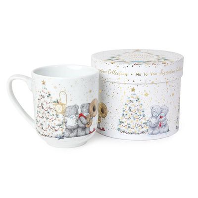 Signature Collection Christmas Mug - Greatest Gift is Family &amp; Friends