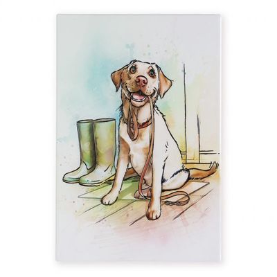 Yellow Labrador – Ceramistone Tile