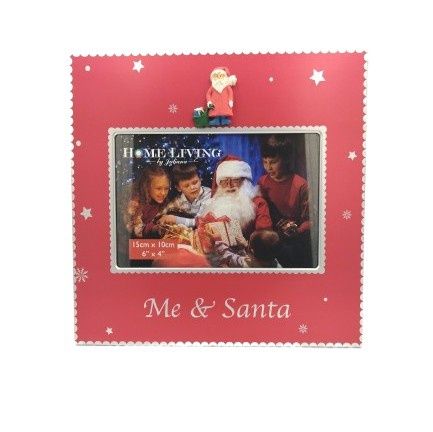 Me &amp; Santa Photo Frame