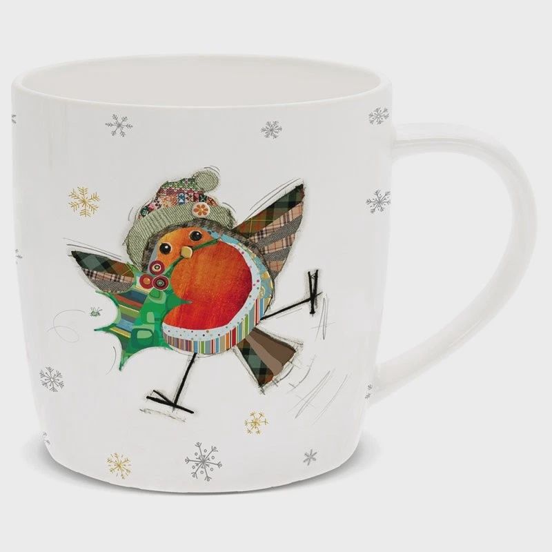 Bug Art Robin Mug