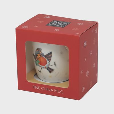 Bug Art Robin Mug