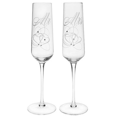 Rush Mr &amp; Mrs Flutes Pair
