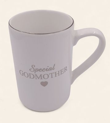 'Special Godmother' - boxed gift mug