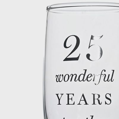 25th Anniversary Wonderful Years Flutes - set of 2
