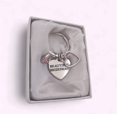 Bridesmaid I Couldn't Say I Do Without You Keyring