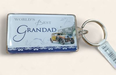 Worldâ€™s Best Grandad Key Chain