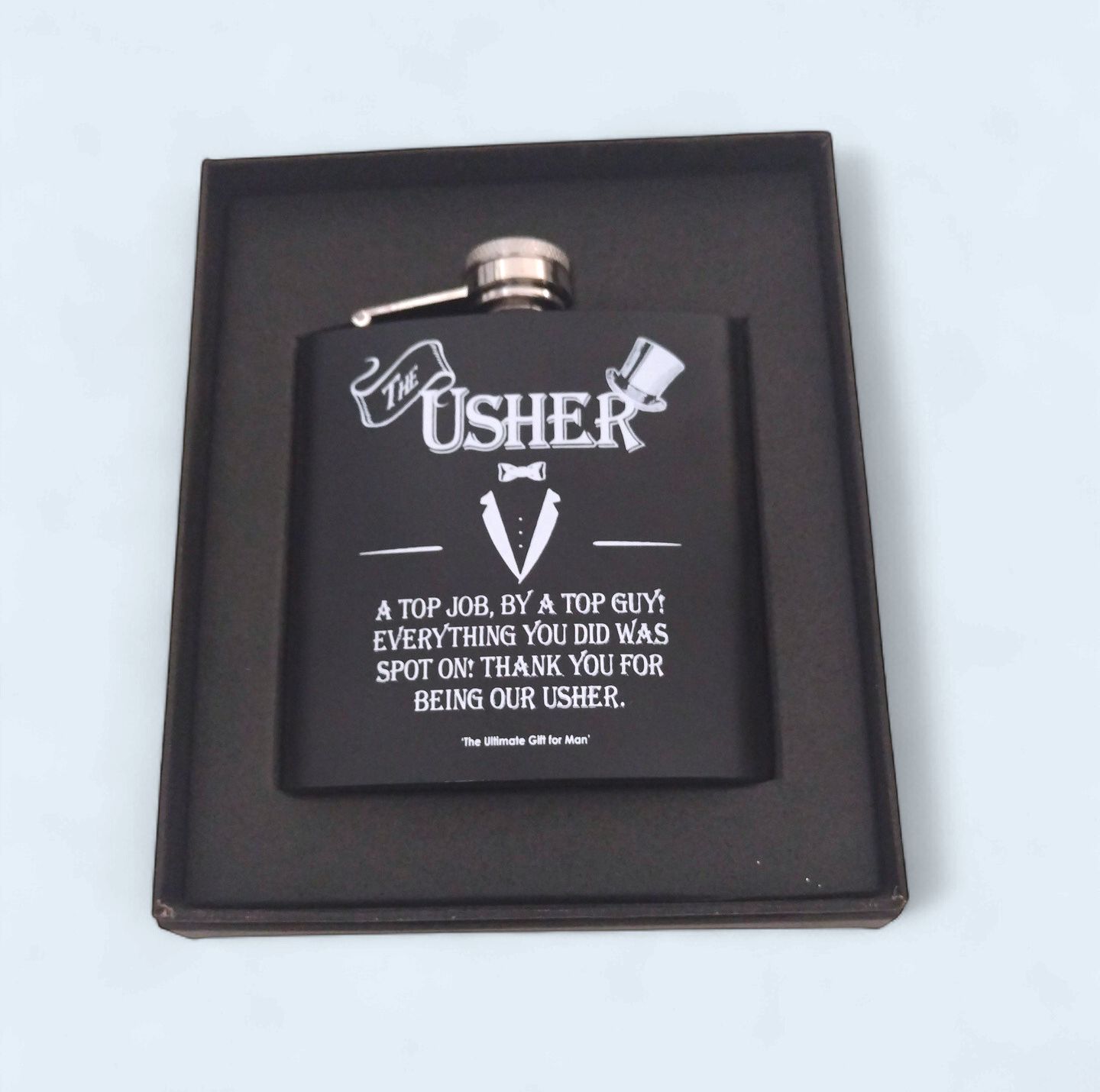Usher Hip Flask