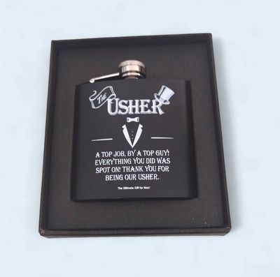 Usher Hip Flask