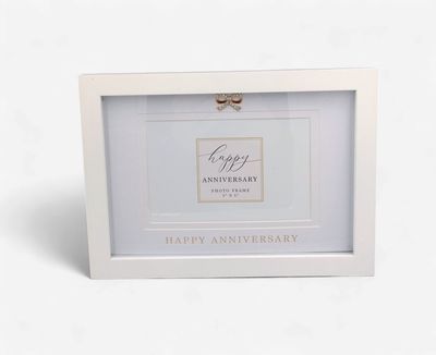 Happy Anniversary- Photo Frame, Hearts Design